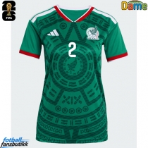 Mexico Jorge Sanchez #2 Hjemmedrakt Dame EM 2024 Kortermet